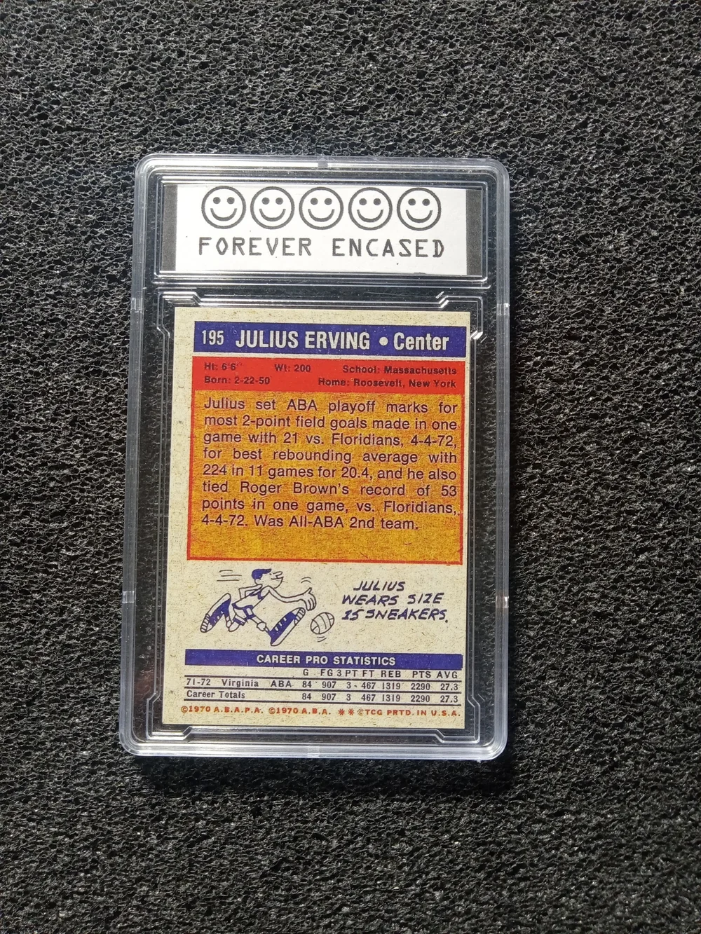 Juluis Erving Warriors HOF Basketball Rookie Cars